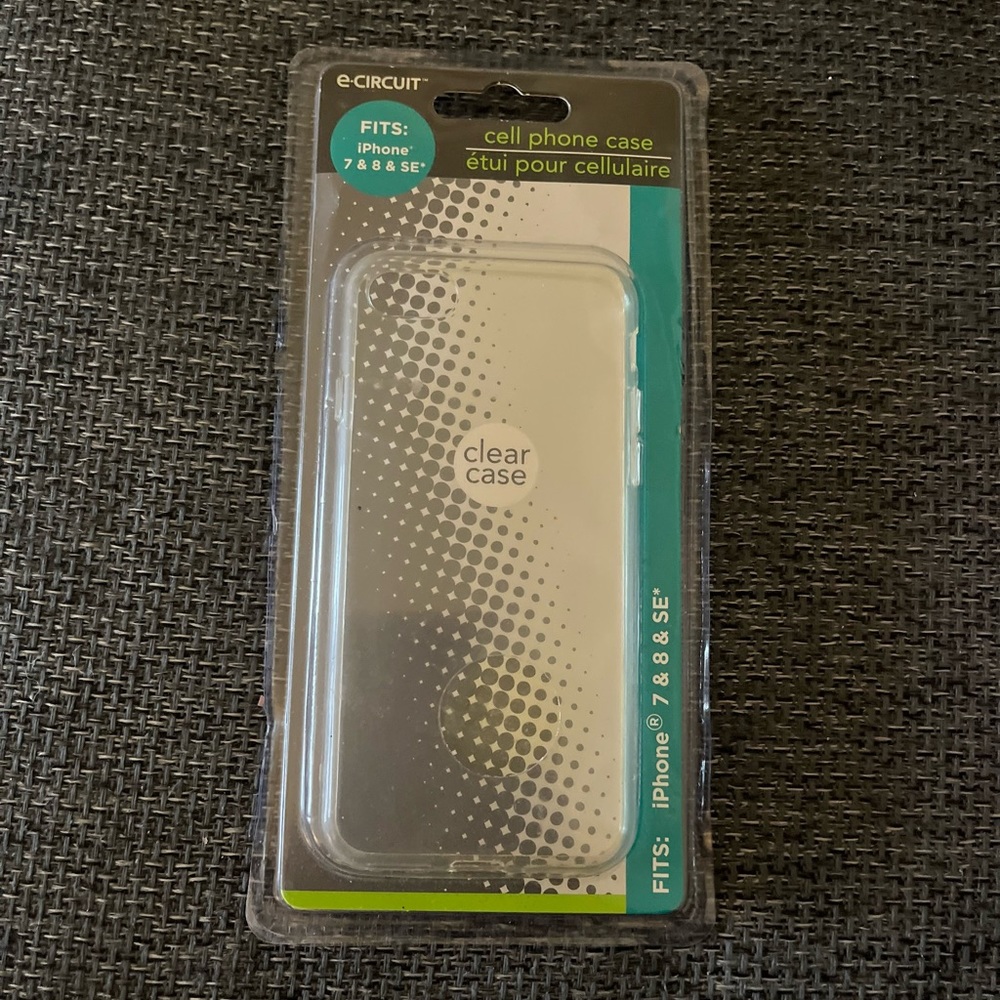 E-circuit cellphone case for iPhone 7, 8 and SE